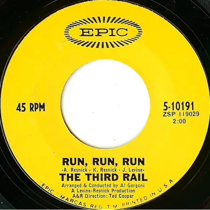 The Third Rail - Run, Run, Run / No Return