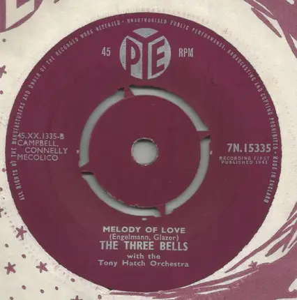 The Three Bells With The Tony Hatch Orchestra - You