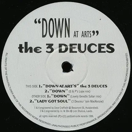 The Three Deuces - Down At Arts