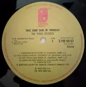 LP - The Three Degrees - Take Good Care Of Yourself - Olive label