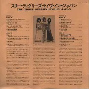 Double LP - The Three Degrees - Live In Japan - + Obi, Insert