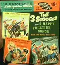 7inch Vinyl Single - The Three Stooges With The Music Wreckers - Sing 6 Happy Yuletide Songs