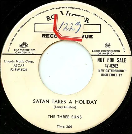 The Three Suns - You And You Alone / Satan Takes A Holiday