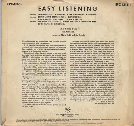 The Three Suns - Easy Listening