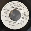 7inch Vinyl Single - The Three Suns - Dancing With Tears In My Eyes / I Wonder, I Wonder, I Wonder - Promo