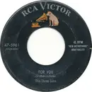 7inch Vinyl Single - The Three Suns - For You