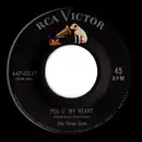 7inch Vinyl Single - The Three Suns - Peg O' My Heart / Canadian Capers