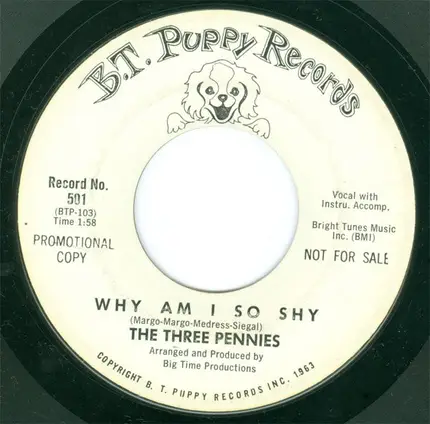 The Three Pennies - A Penny For Your Thoughts / Why Am I So Shy