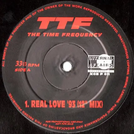 The Time Frequency - Real Love '93 / Retribution '93