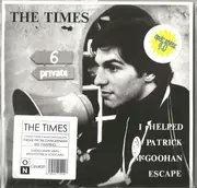 7inch Vinyl Single - Times - I Helped Patrick Mcgoohan Escape - White vinyl + poster + postcard