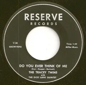 The Tracey Twins - Do You Ever Think Of Me / A Place Of Your Own Called Home