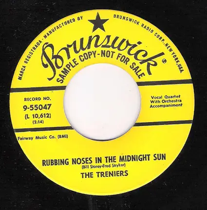 The Treniers - Rubbing Noses In The Midnight Sun