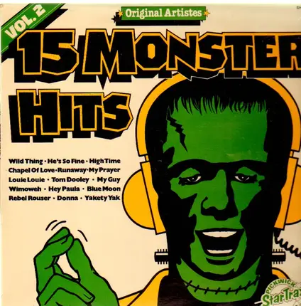 The Troggs, The Kingston trio, Paul Jones, The Coasters - 15 Monster Hits Vol. 2