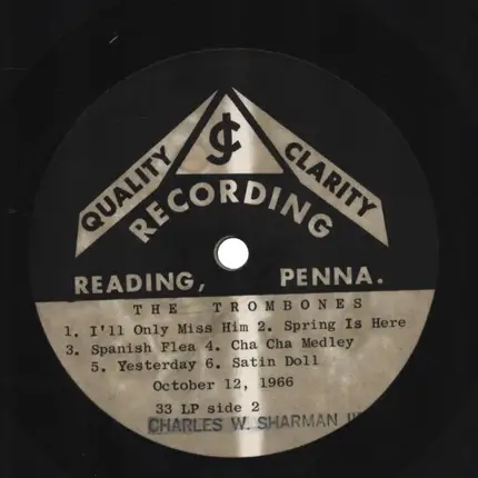 The Trombones - The Trombones