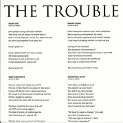 7inch Vinyl Single - The Trouble - Nothing Left To Say - red pressing + download code