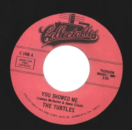 The Turtles - You Showed Me