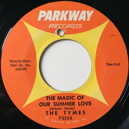 The Tymes - The Magic Of Our Summer Love / With All My Heart