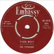 The Typhoons - This Boy / It's Almost Tomorrow