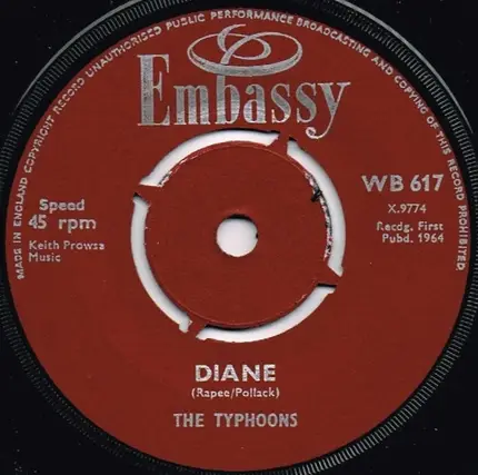 The Typhoons - Diane