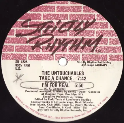 The Untouchables - Take A Chance