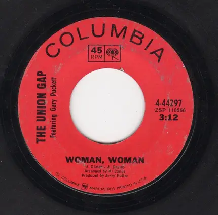 The Union Gap Featuring Gary Puckett - Woman, Woman