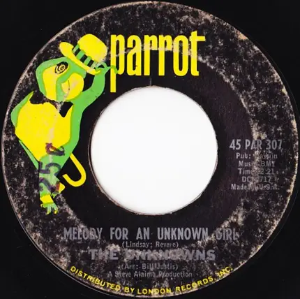 The Unknowns - Melody For An Unknown Girl
