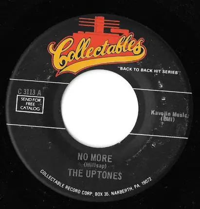 The Uptones / The Jaynetts - No More / Sally Go 'Round The Roses
