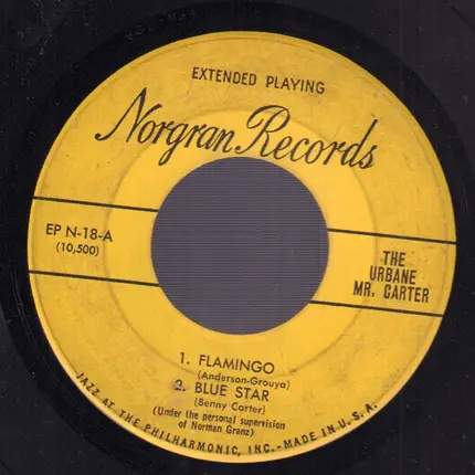 The Urbane Mr. Carter - Flamingo / Blue Star / Beautiful Love / I'll Be Around