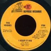 7inch Vinyl Single - The Vogues - My Special Angel / I Keep It Hid