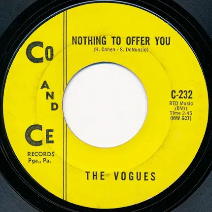 The Vogues - Five O'Clock World