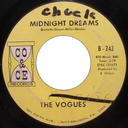 The Vogues - That's The Tune