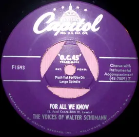 The Voices Of Walter Schumann - Whoo-Ee Loo-Ee-Siana (Louisiana Riverboat)