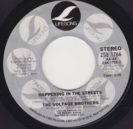 The Voltage Brothers - Happening In The Streets