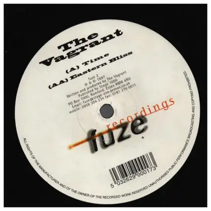 The Vagrant - Time / Eastern Bliss