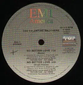 The Valentine Brothers - No Better Love