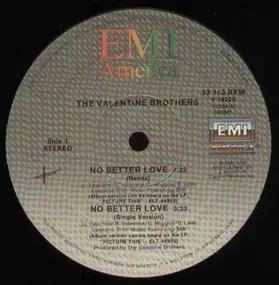 The Valentine Brothers - No Better Love