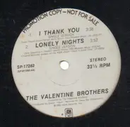 The Valentine Brothers - I Thank You