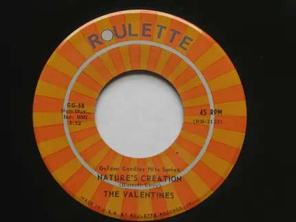 The Valentines - Christmas Prayer / Nature's Creation