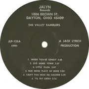 LP - The Valley Ramblers - Pickin' And Singin' Solid Bluegrass