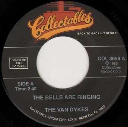 The Van Dykes / The Five Wings - The Bells Are Ringing / Teardrops Are Falling