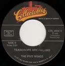 7inch Vinyl Single - The Van Dykes / The Five Wings - The Bells Are Ringing / Teardrops Are Falling