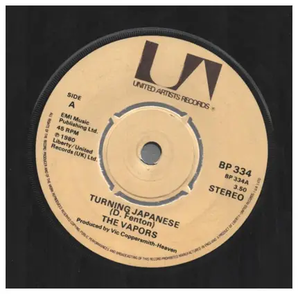 The Vapors - Turning Japanese