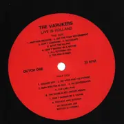 LP - The Varukers - Live In Holland - Limited Edition