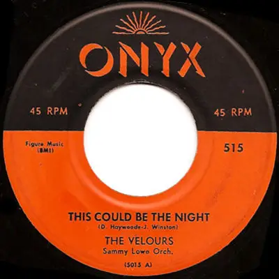 The Velours - This Could Be The Night / Hands Across The Table