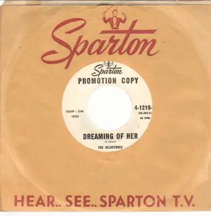 The Velvetones - One Little Minute