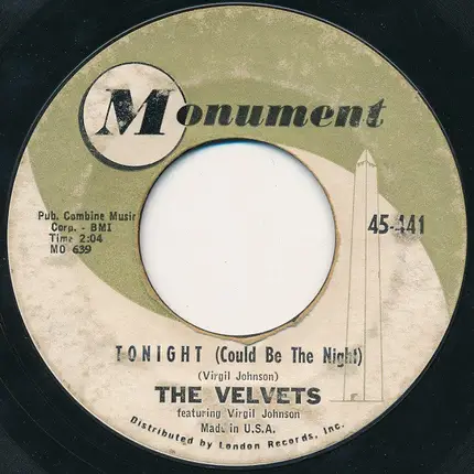 The Velvets - Tonight (Could Be The Night)