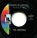 7inch Vinyl Single - The Ventures - Flights Of Fantasy / Vibrations