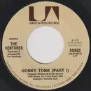 7inch Vinyl Single - The Ventures - Honky Tonk (Part I)