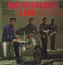 LP - The Ventures - Live Again! - Red Vinyl