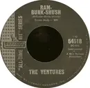7inch Vinyl Single - The Ventures - Ram-Bunk-Shush / Walk - Don't Run